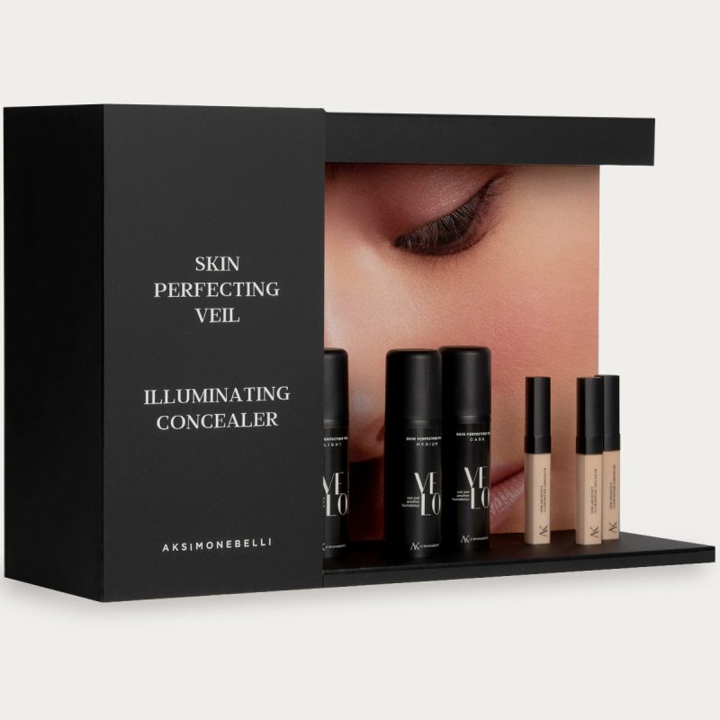 Espositore da banco Velo + Illuminating concealer
